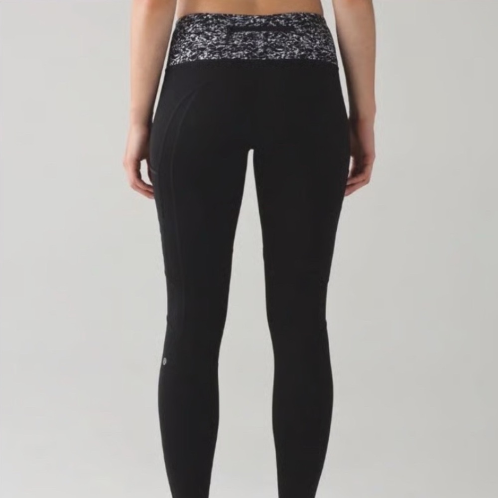 Lululemon Athletica Black High-Waisted Leggings